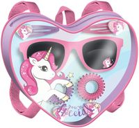 Unicorn haaraccessoires zonnebril unicorn meisjes roze 8 delig - thumbnail