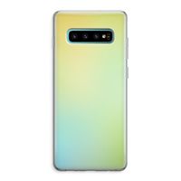 Minty mist pastel: Samsung Galaxy S10 Plus Transparant Hoesje