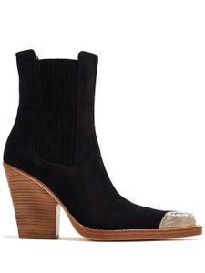 Paris Texas bottines Dallas 100 mm - Noir