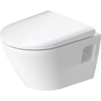 Duravit D-Neo wandtoilet zonder zitting 37x48x40cm Wit Hoogglans 2587092000