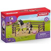 Schleich - Andalusian Horses Care Kit - 42270 - Horse Club Range Schleich - Andalusian Horses Care Kit - 42270 - Horse Club Range