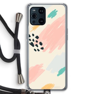 Sunday Chillings: Oppo Find X3 Transparant Hoesje met koord