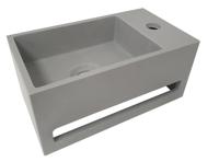 Wiesbaden Julia fontein Solid Surface 35 x 20 x 16 cm betonlook rechts