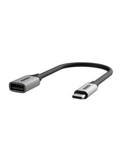 Sitecom AD-1011 USB-kabel 0,15 m USB A USB C Zwart, Grijs