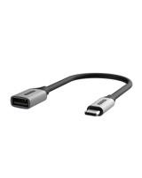 Sitecom AD-1011 USB-kabel 0,15 m USB A USB C Zwart, Grijs - thumbnail