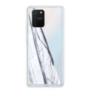 Gestreepte marmer: Samsung Galaxy S10 Lite Transparant Hoesje