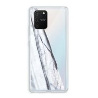 Gestreepte marmer: Samsung Galaxy S10 Lite Transparant Hoesje