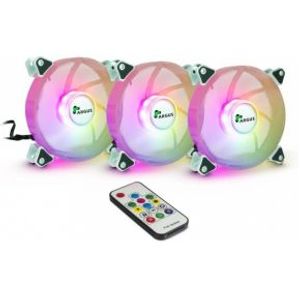 Inter-Tech Argus RS-06 RGB fan set 3x12 cm