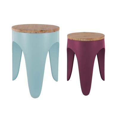 Krukjesset Dubbel Funky Blauw en Rood