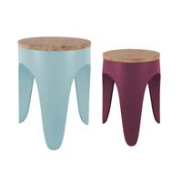 Krukjesset Dubbel Funky Blauw en Rood