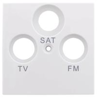 REV 0208640106 Televisie, radio, satelliet Afdekking Studio Wit