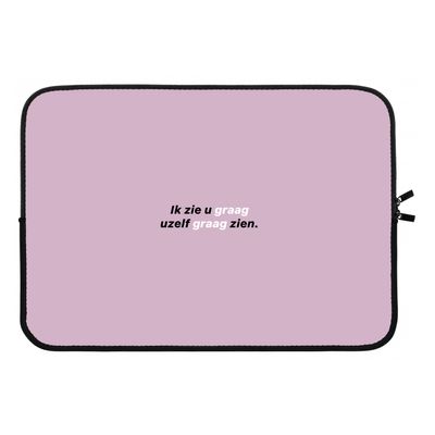 uzelf graag zien: Laptop sleeve 13 inch uzelf graag zien: Laptop sleeve 13 inch