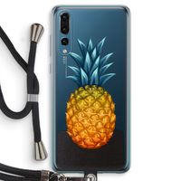 Grote ananas: Huawei P20 Pro Transparant Hoesje met koord
