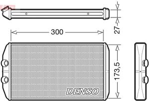 Kachelradiateur, interieurverwarming DRR12008