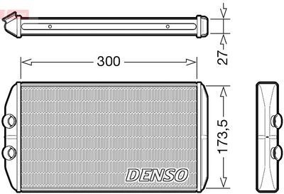 Kachelradiateur, interieurverwarming DRR12008