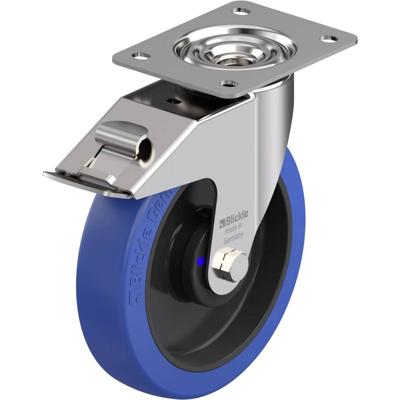 Blickle LEX-POBS 200XKA-FI RVS zwenkwiel Wieldiameter: 200 mm Draagvermogen (max.): 300 kg 1 stuk(s)