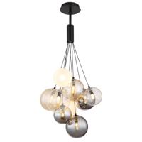 Globo Zwarte hanglampBallgi glas - 56144-9H