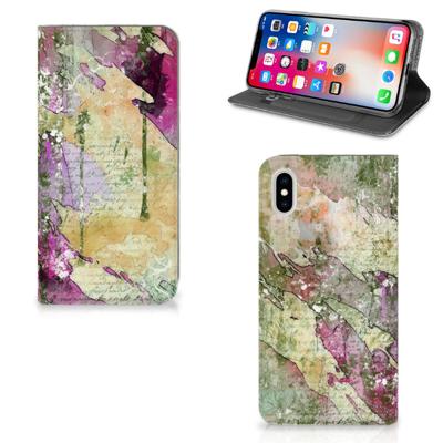 Bookcase Apple iPhone Xs Max Letter Painting Bookcase Apple iPhone Xs Max Letter Painting