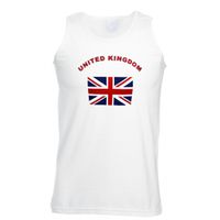 Witte heren tanktop United Kingdom 2XL  -