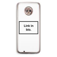 Link in bio: Motorola Moto G6 Transparant Hoesje