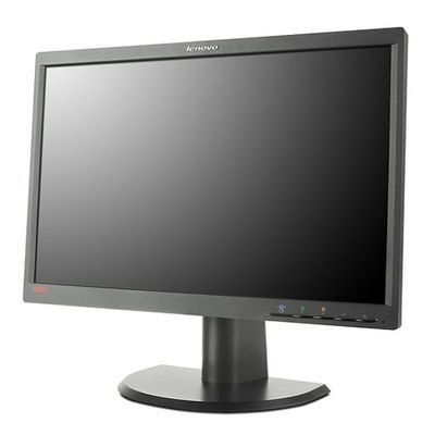 Lenovo ThinkVision L2440pwc - 24 inch - 1920x1200 - DP - DVI - VGA - Zwart