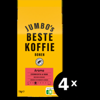 Jumbo&apos;s beste koffiebonen aroma 4 x 1kg