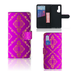 Wallet Case Honor 20 Pro Barok Roze