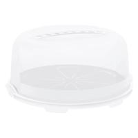 Rotho fresh taartdoos 35.5x16.5 cm wit/transparant Rotho fresh taartdoos 35.5x16.5 cm wit/transparant