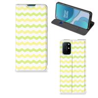 OnePlus 8T | Hoesje met Magneet | Waves Yellow