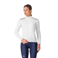 Castelli Espresso Air W Jacket Fietsjas lange mouw ivory dames M Castelli Espresso Air W Jacket Fietsjas lange mouw ivory dames M