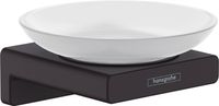 Hansgrohe AddStoris zeepschaal 10,7x10,9x5,2cm mat zwart - thumbnail