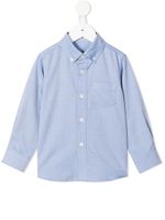 familiar chemise boutonnée à manches longues - Bleu - thumbnail