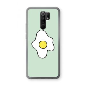 Spiegelei: Xiaomi Redmi 9 Transparant Hoesje