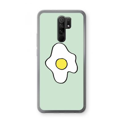 Spiegelei: Xiaomi Redmi 9 Transparant Hoesje