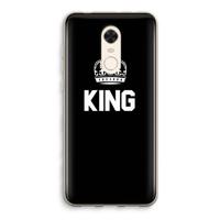 King zwart: Xiaomi Redmi 5 Transparant Hoesje