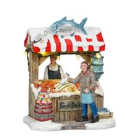 Fish market battery operated l9xb7xh11 cm - Luville