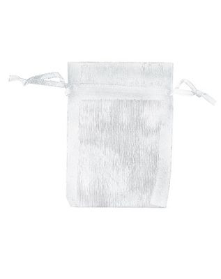 Ruben Robijn Organza buidel 9x12 zilver (1 st)