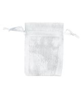 Organza buidel 9x12 zilver Organza buidel 9x12 zilver