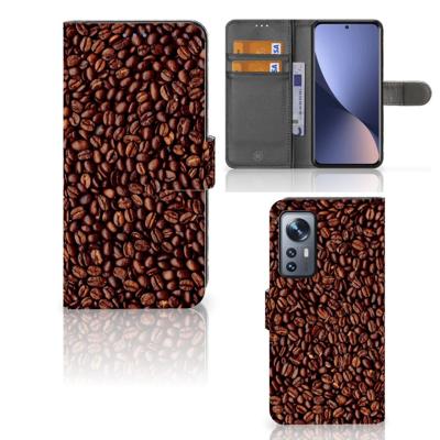 Xiaomi 12 | 12X | Book Cover | Koffiebonen | Portemonnee hoesje