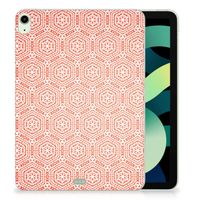 iPad Air (2020/2022) 10.9 inch Hippe Hoes Pattern Orange - thumbnail