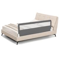 180 cm Lange Opvouwbare Bedhekje met Veiligheidsgordels 180° Opvouwbaar Grijs