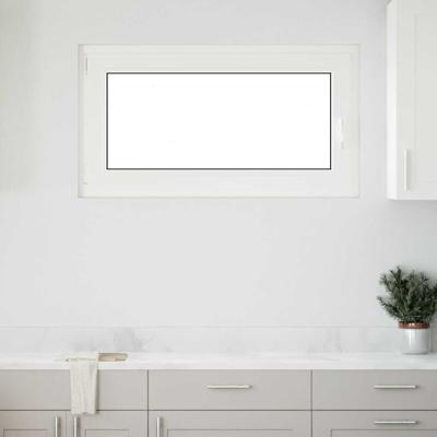 Kelderraam RISOR 110x60 cm draaikiep-draai DIN links wit