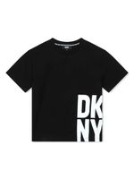 Dkny Kids t-shirt en coton à logo imprimé - Noir - thumbnail