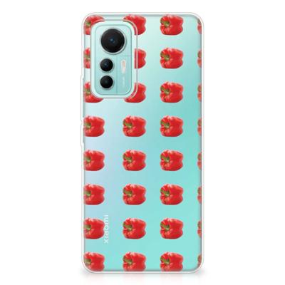Xiaomi 12 Lite | Siliconen Case | Paprika Red