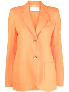 Harris Wharf London Blazer met ronde afwerking - Oranje