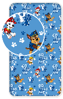 Paw Patrol Hoeslaken eenpersoons 90 x 200 cm blauw