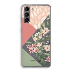 Sweet heaven geometrics: Samsung Galaxy S21 Transparant Hoesje