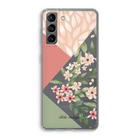 Sweet heaven geometrics: Samsung Galaxy S21 Transparant Hoesje