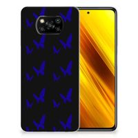 Xiaomi Poco X3 | Poco X3 Pro TPU bumper Vlinder Patroon - thumbnail