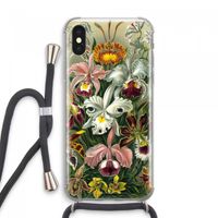 Haeckel Orchidae: iPhone XS Max Transparant Hoesje met koord